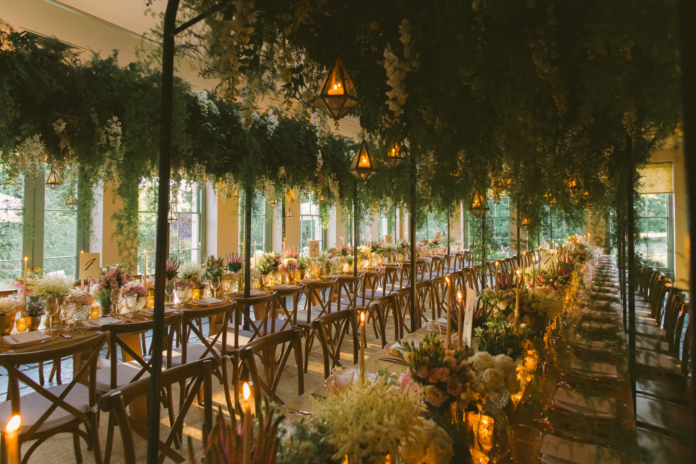 Real wedding at Babington House in Somerset, photograph 20 by Janis Ratnieks