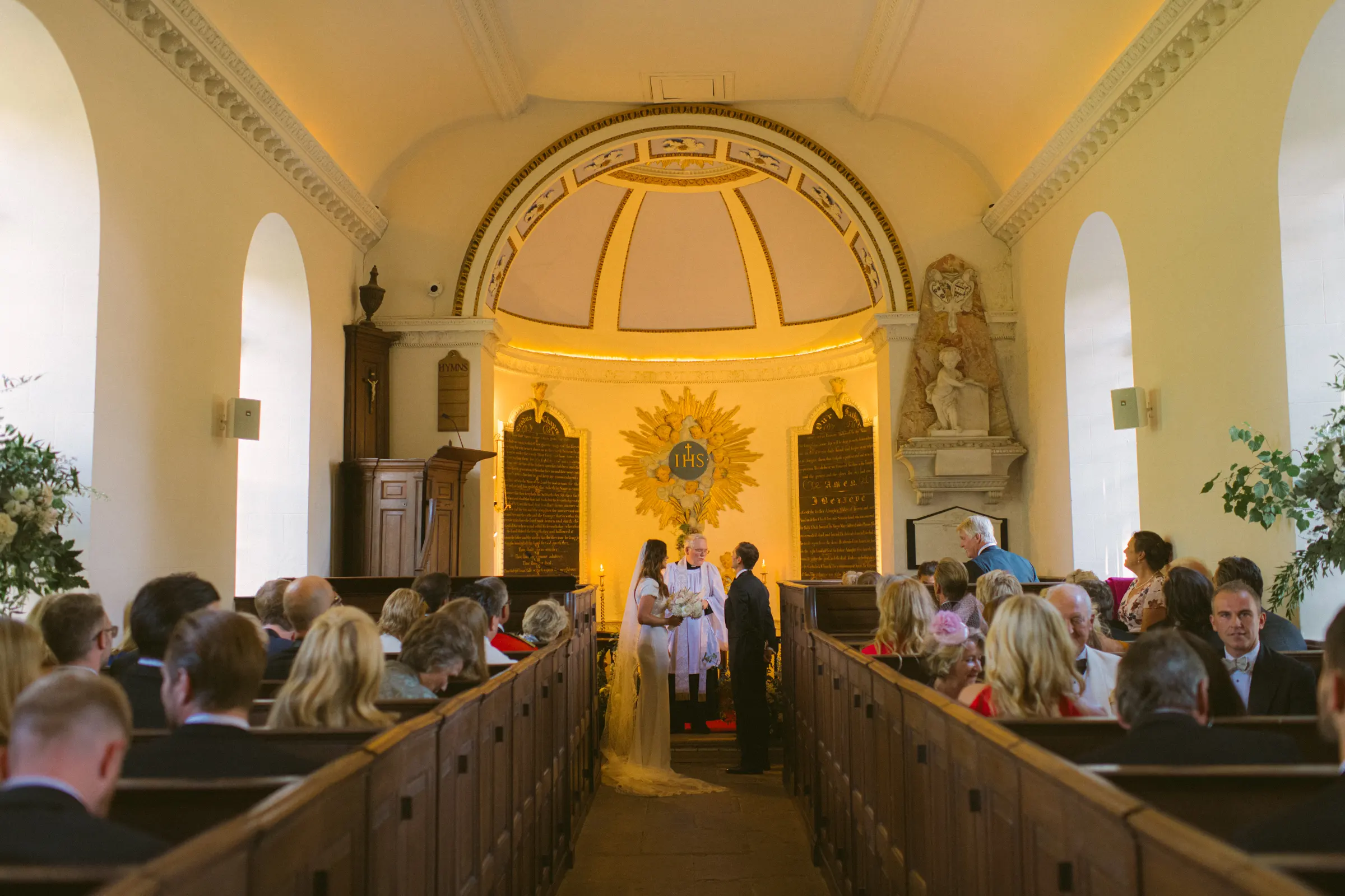 Real wedding at Babington House in Somerset, photograph 30 by Janis Ratnieks