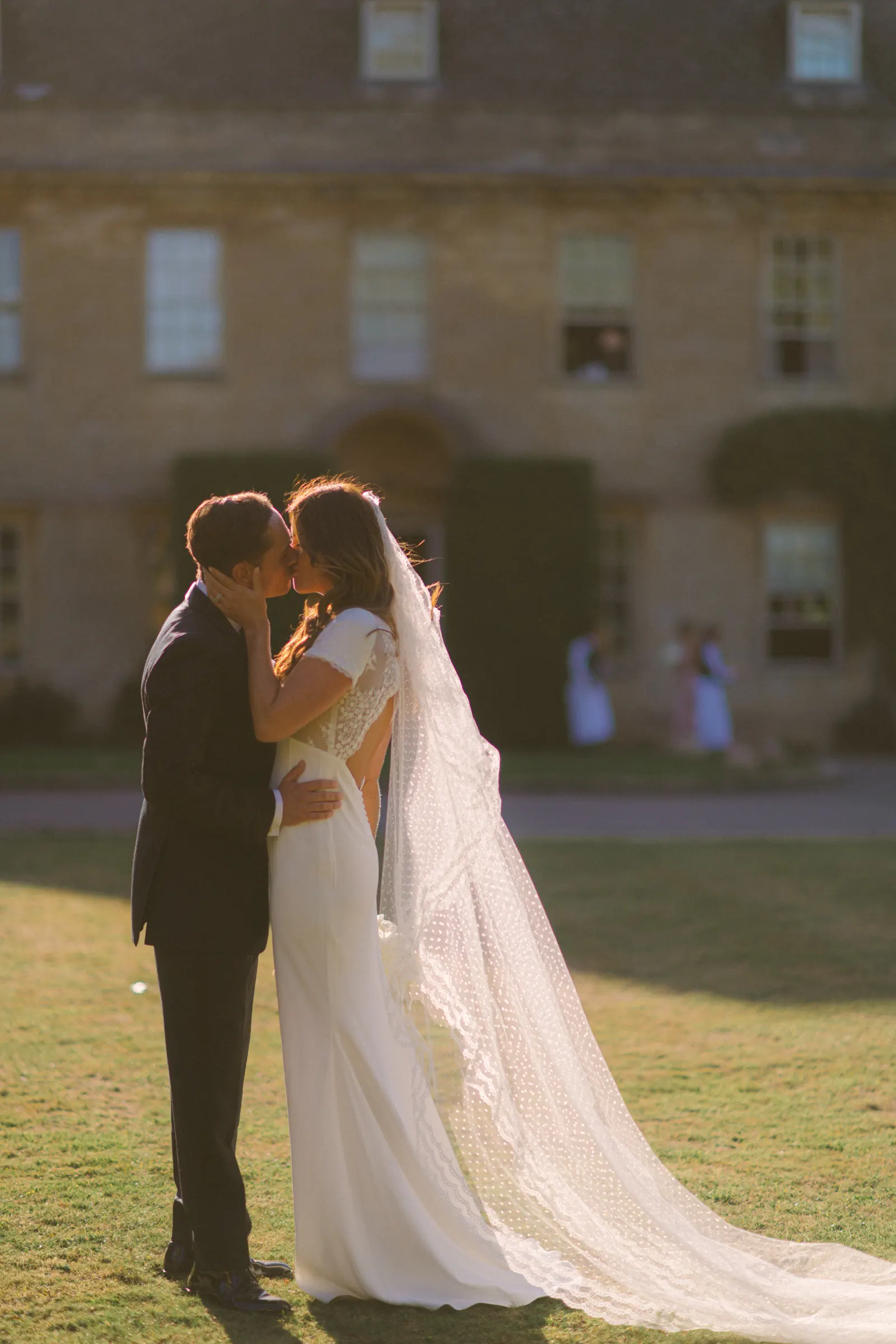 Real wedding at Babington House in Somerset, photograph 32 by Janis Ratnieks