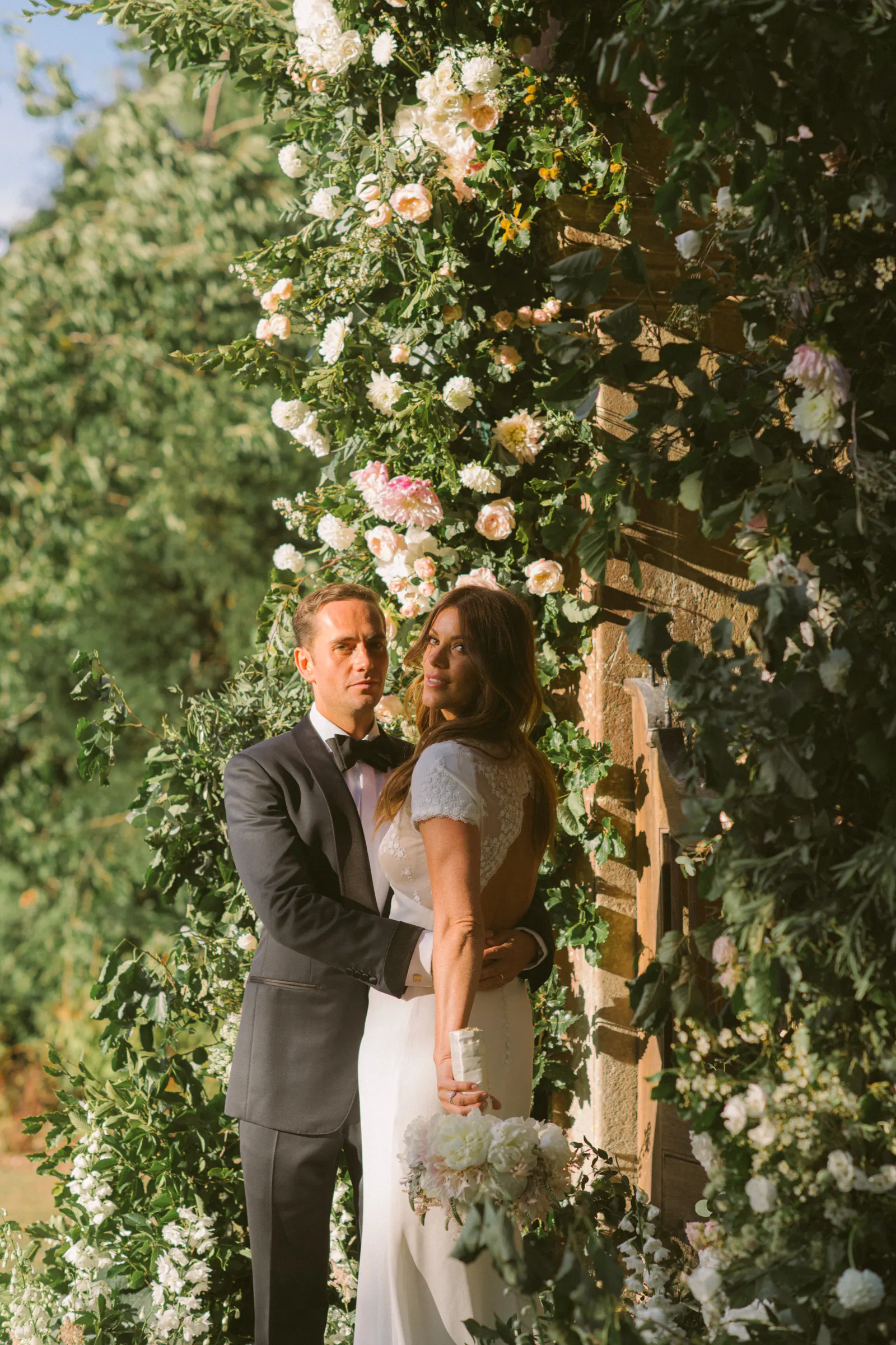Real wedding at Babington House in Somerset, photograph 33 by Janis Ratnieks
