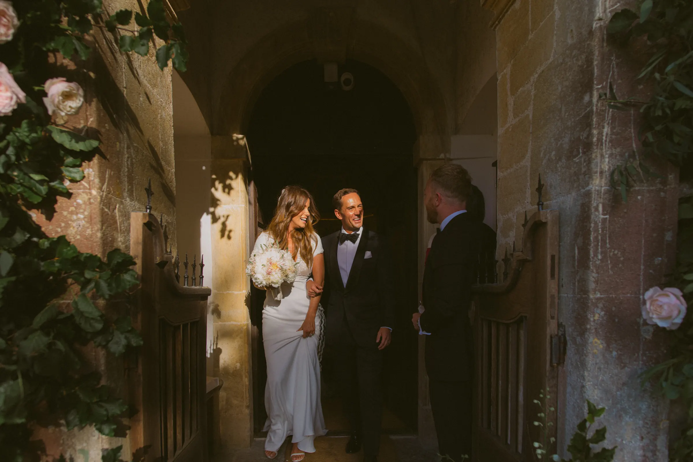 Real wedding at Babington House in Somerset, photograph 38 by Janis Ratnieks