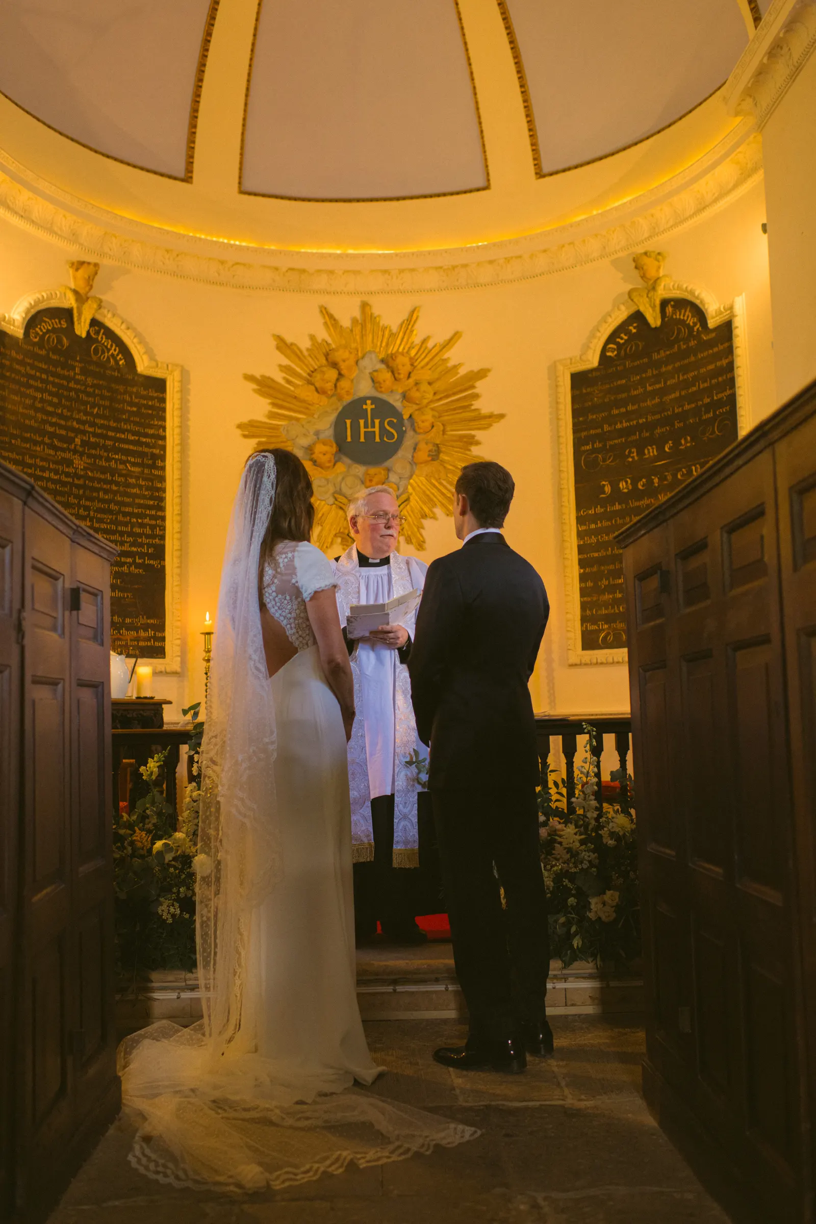 Real wedding at Babington House in Somerset, photograph 40 by Janis Ratnieks