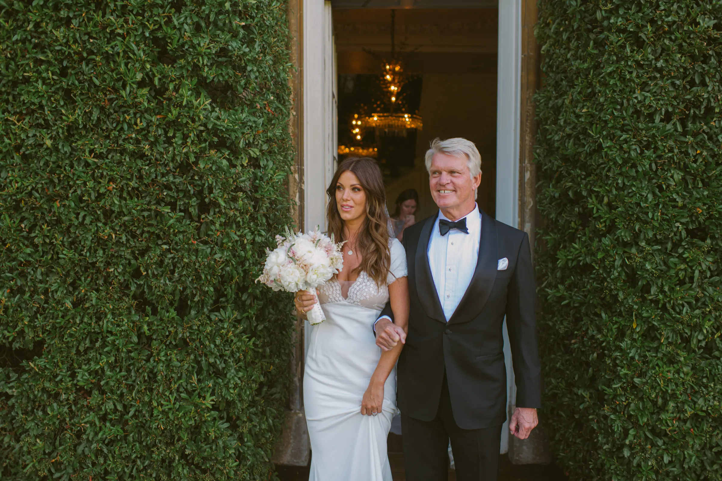 Real wedding at Babington House in Somerset, photograph 44 by Janis Ratnieks