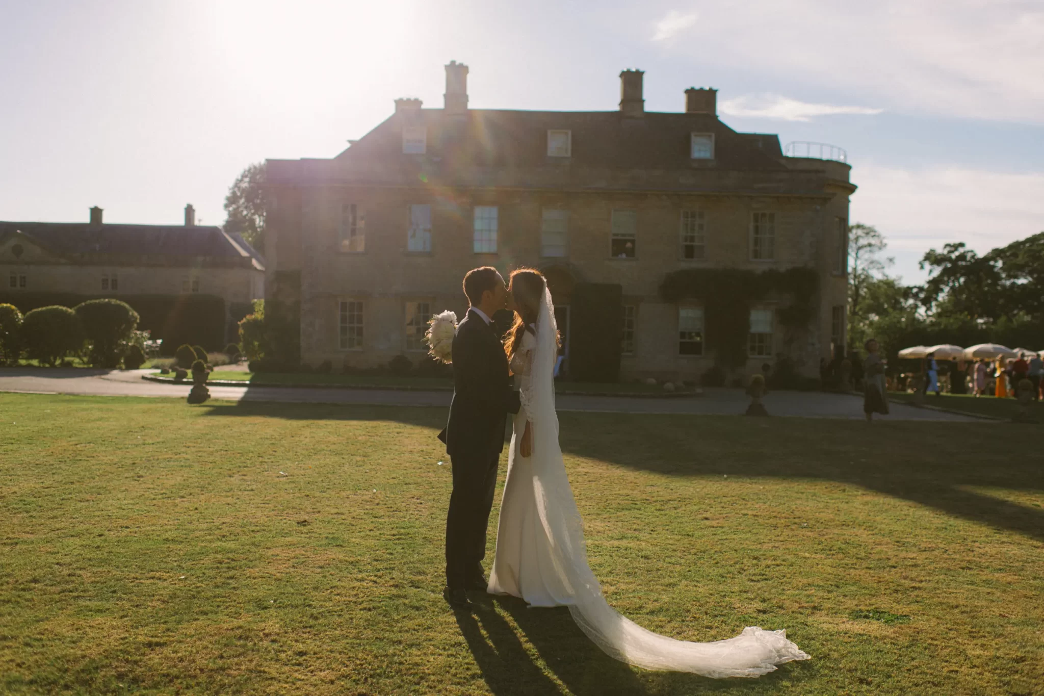 Real wedding at Babington House in Somerset, photograph 53 by Janis Ratnieks