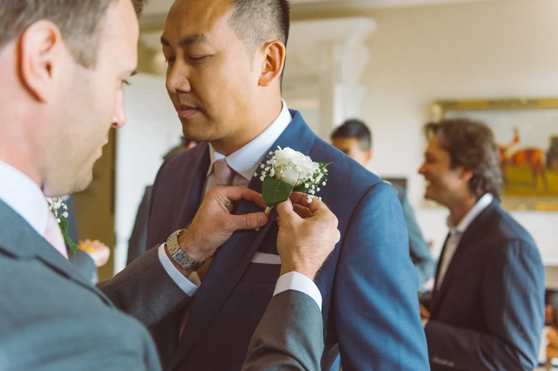 Clare and Hung’s Four Seasons Hampshire wedding, photograph 44 by Janis Ratnieks
