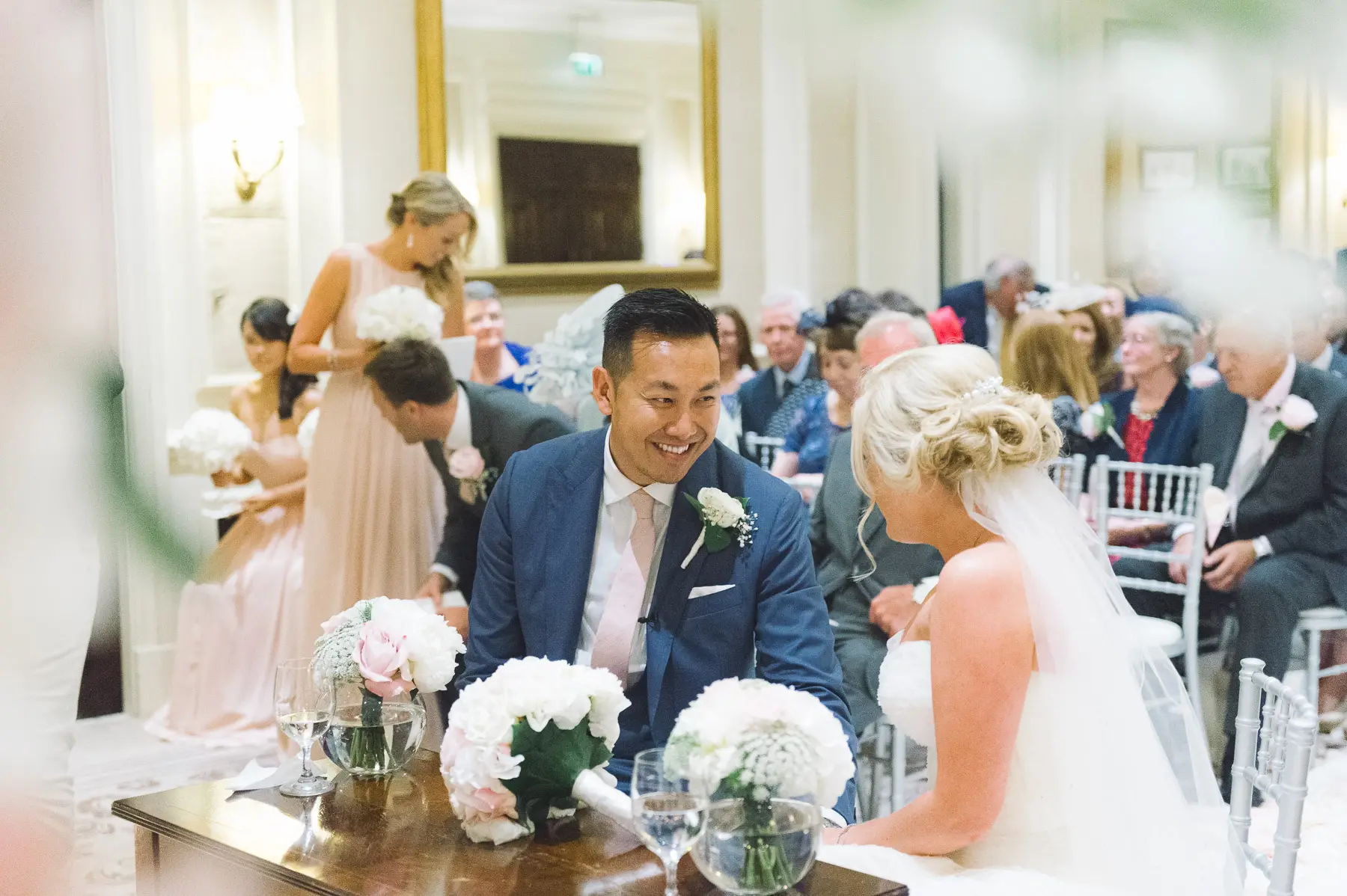 Clare and Hung’s Four Seasons Hampshire wedding, photograph 73 by Janis Ratnieks
