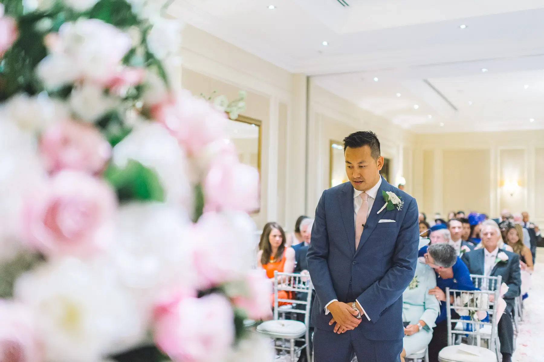 Clare and Hung’s Four Seasons Hampshire wedding, photograph 66 by Janis Ratnieks