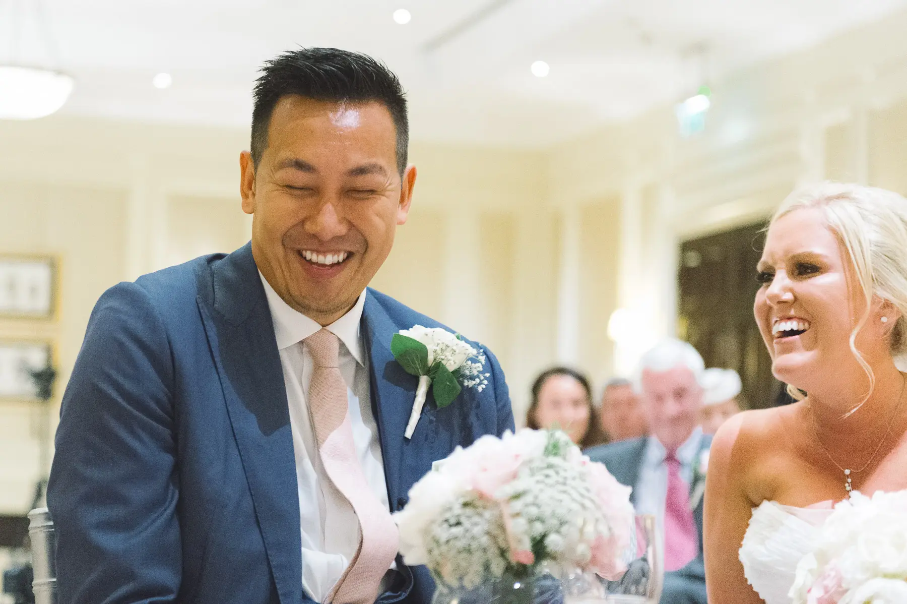 Clare and Hung’s Four Seasons Hampshire wedding, photograph 65 by Janis Ratnieks