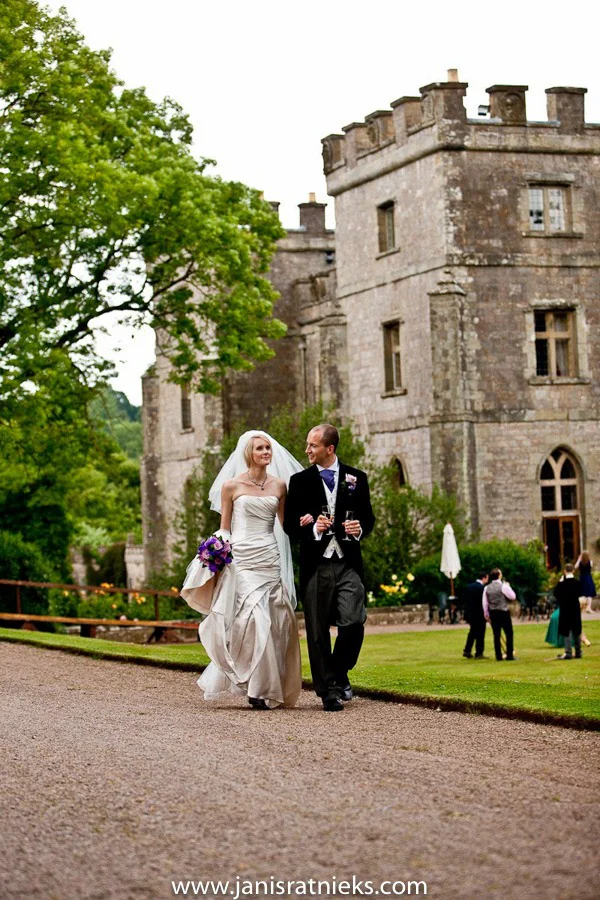 Ellie and James’s Clearwell Castle wedding, photograph 17 by Janis Ratnieks