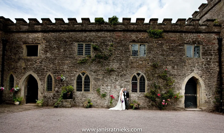 Ellie and James’s Clearwell Castle wedding, photograph 19 by Janis Ratnieks