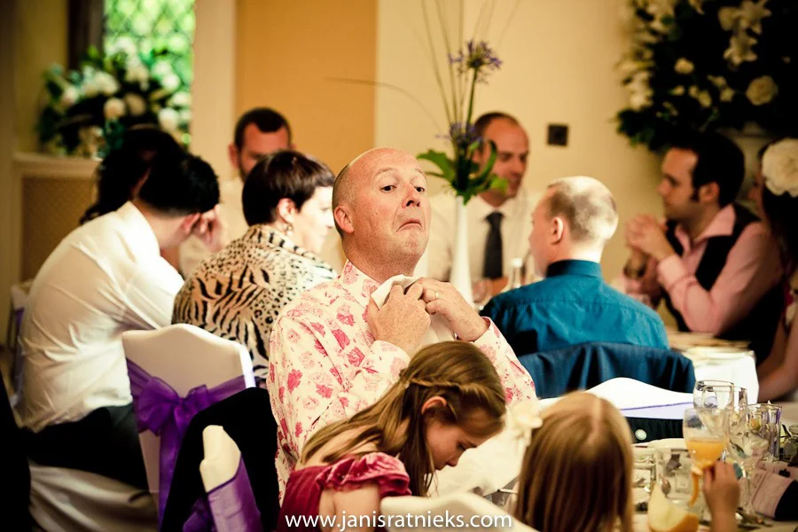 Ellie and James’s Clearwell Castle wedding, photograph 27 by Janis Ratnieks