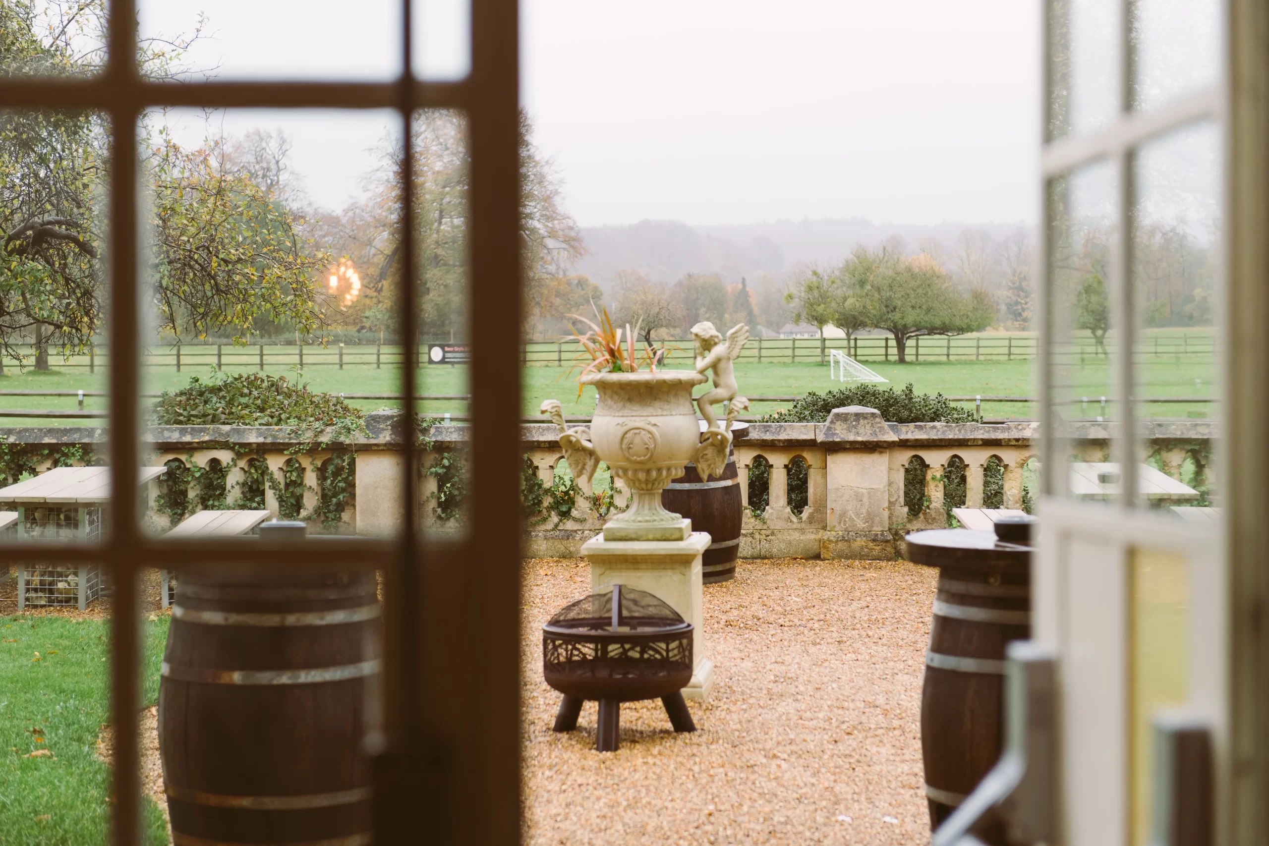 Elena and Andrew’s winter wedding at Horsley Towers, photograph 11 by Janis Ratnieks