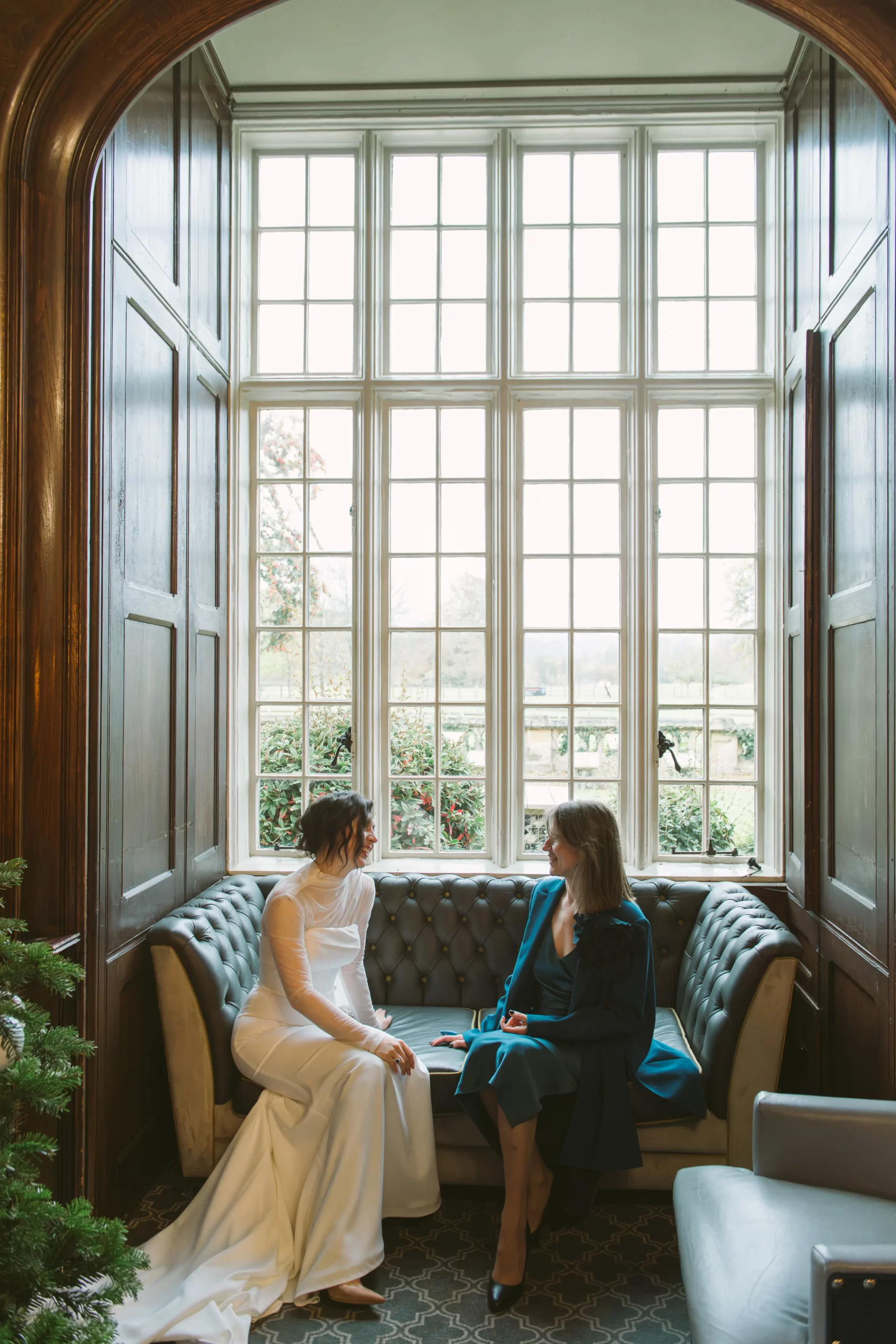Elena and Andrew’s winter wedding at Horsley Towers, photograph 21 by Janis Ratnieks