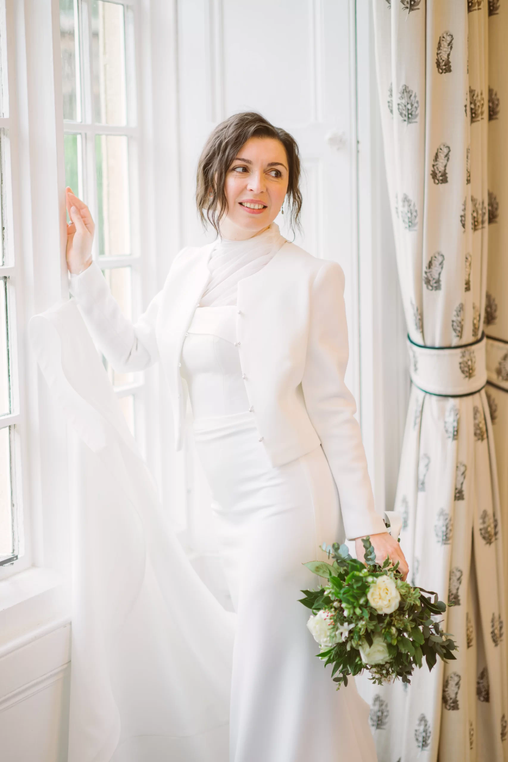 Elena and Andrew’s winter wedding at Horsley Towers, photograph 22 by Janis Ratnieks