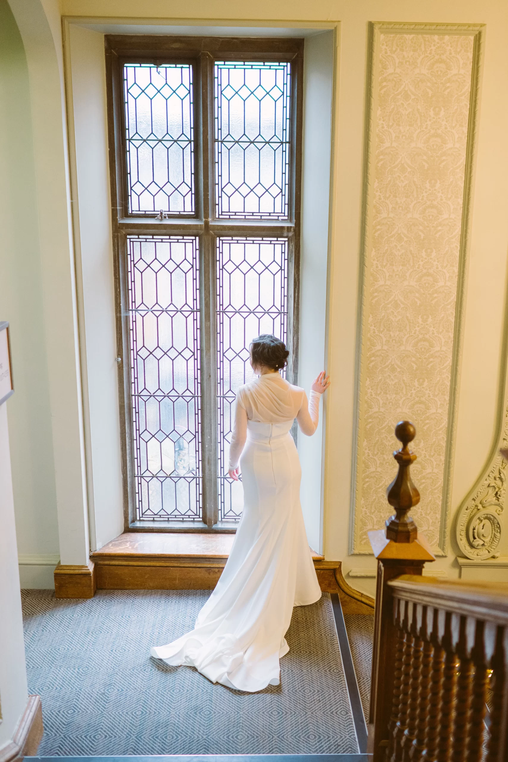 Elena and Andrew’s winter wedding at Horsley Towers, photograph 24 by Janis Ratnieks