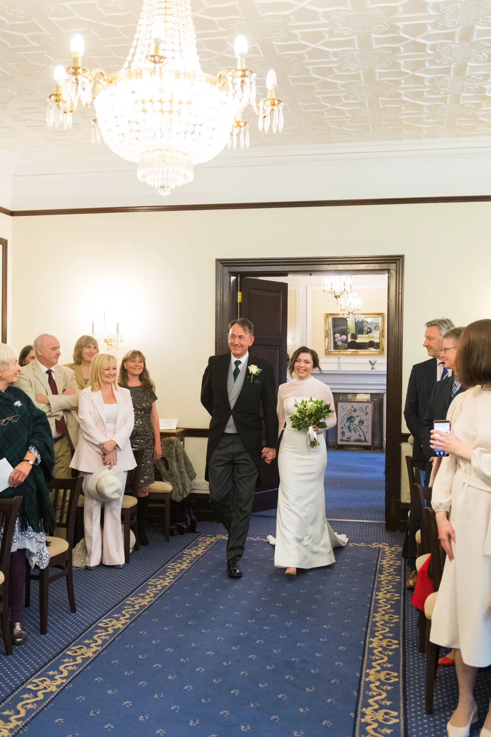 Elena and Andrew’s winter wedding at Horsley Towers, photograph 34 by Janis Ratnieks