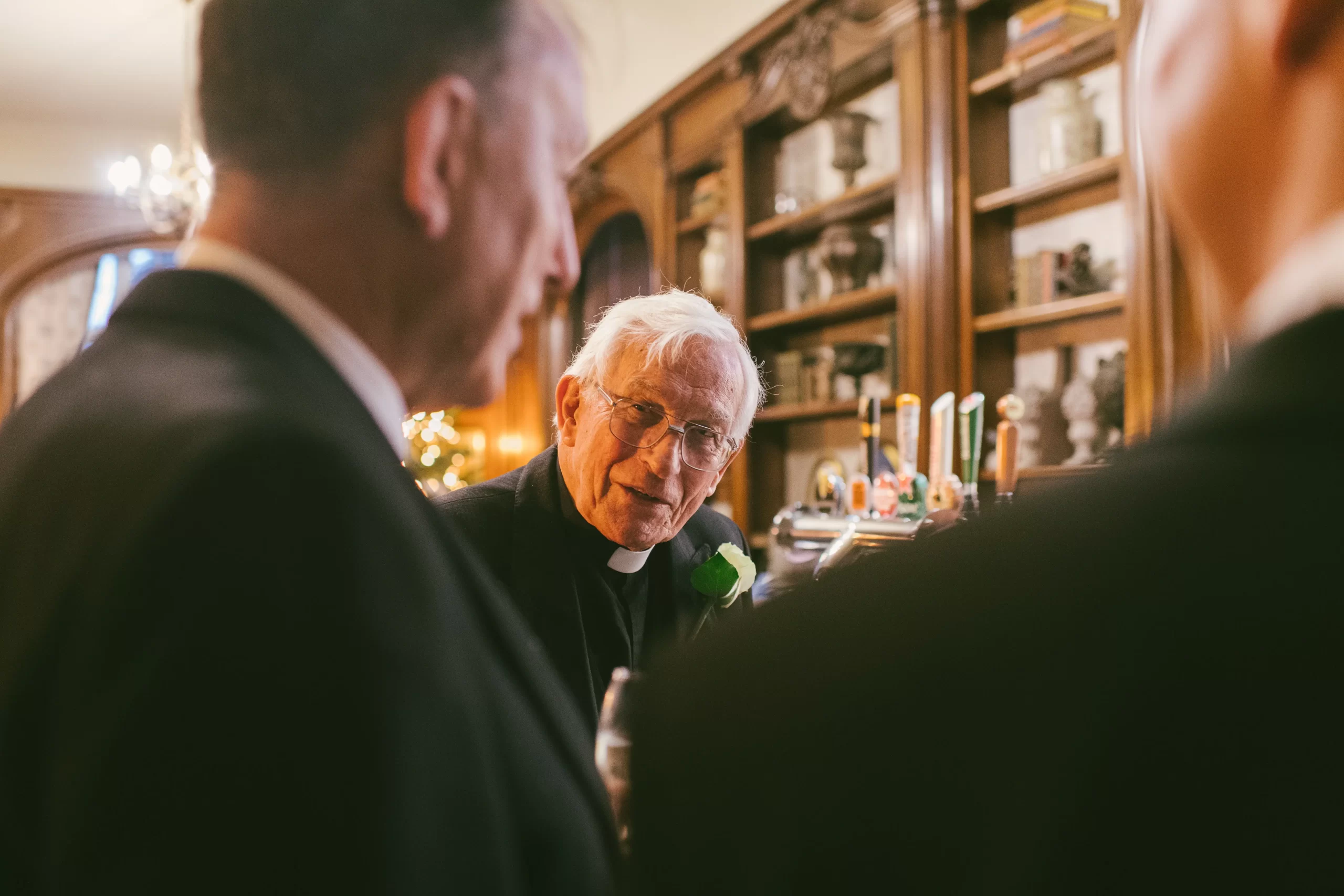 Elena and Andrew’s winter wedding at Horsley Towers, photograph 50 by Janis Ratnieks