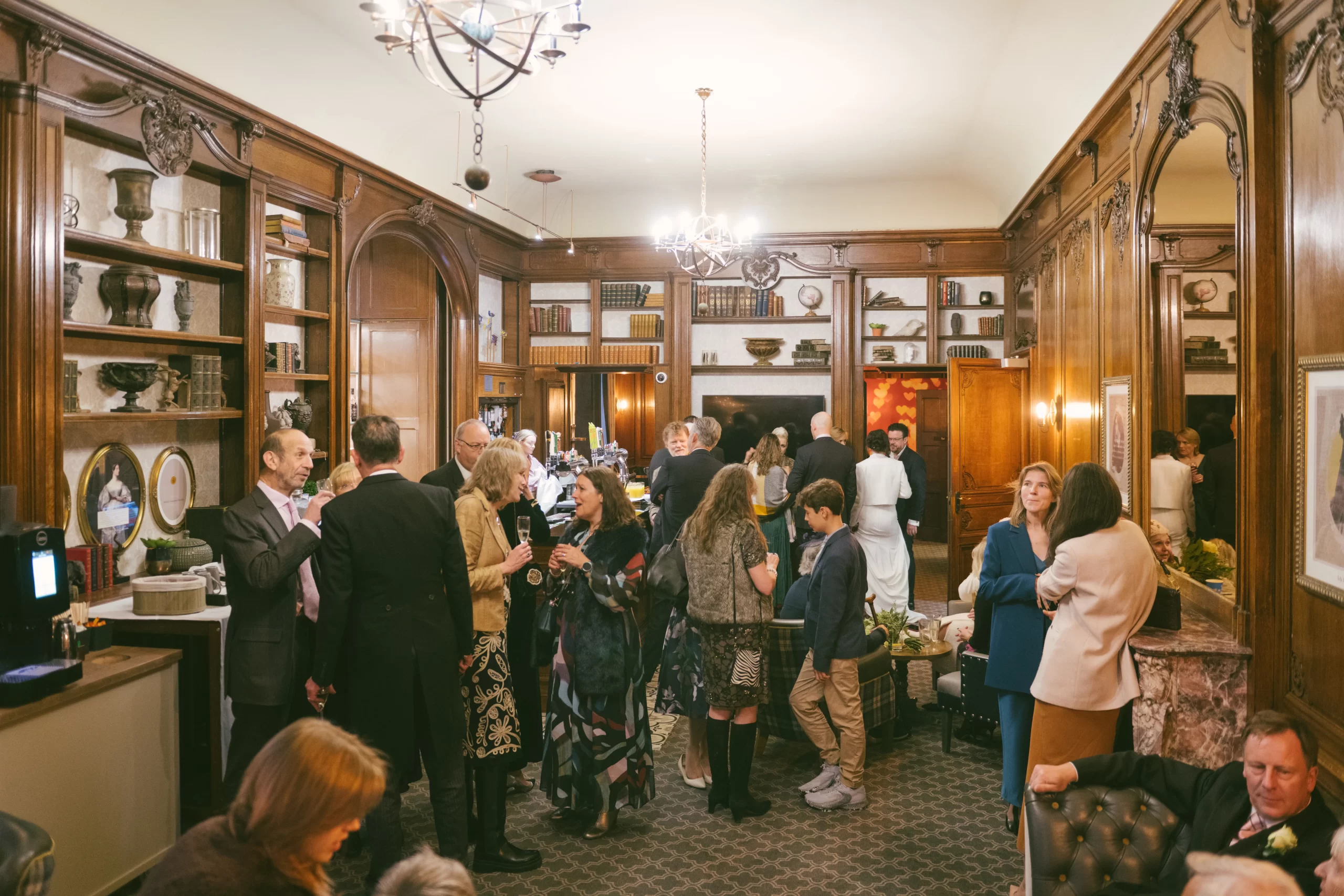 Elena and Andrew’s winter wedding at Horsley Towers, photograph 52 by Janis Ratnieks