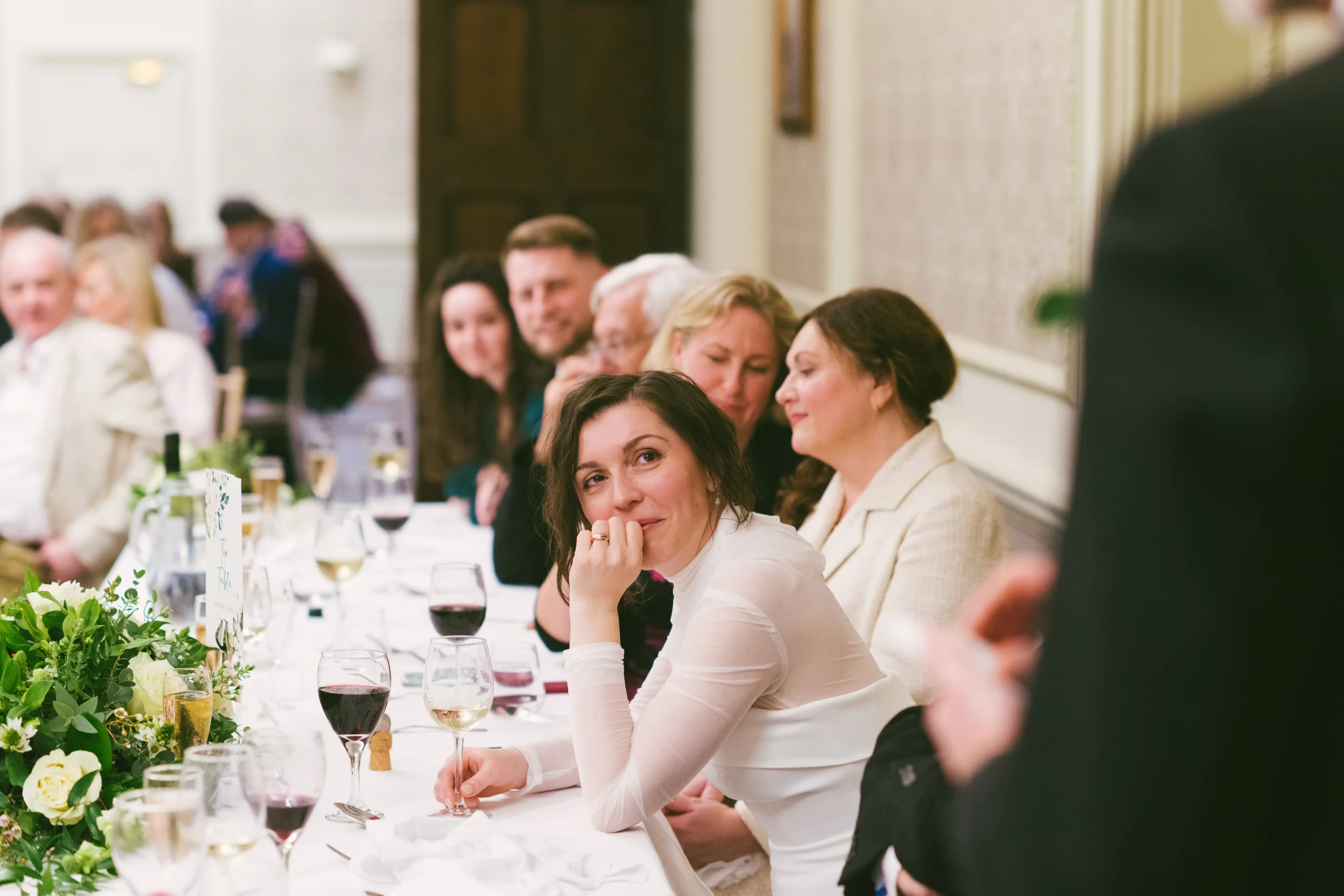Elena and Andrew’s winter wedding at Horsley Towers, photograph 66 by Janis Ratnieks