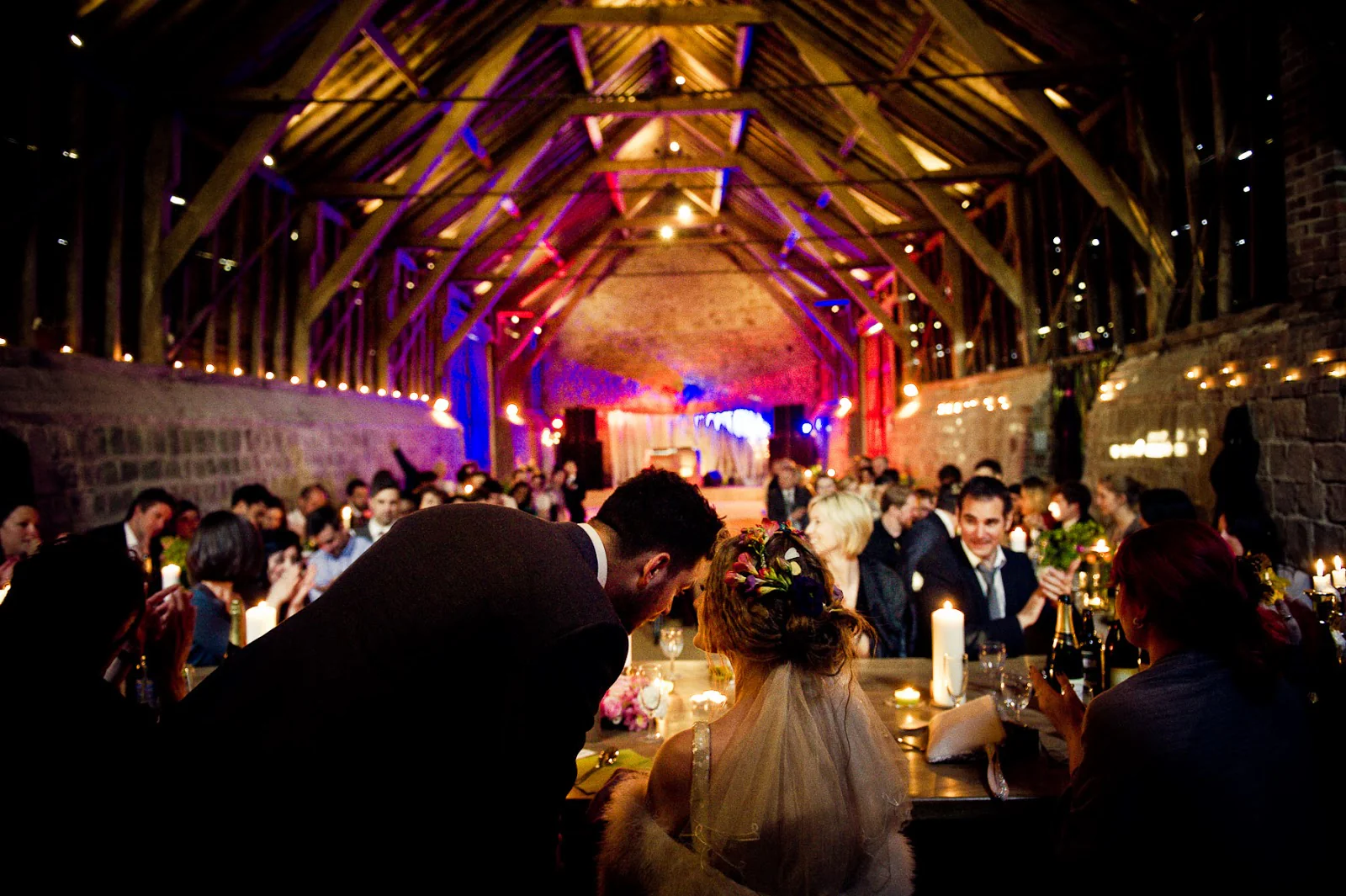 Real barn wedding in Wiltshire, photograph 64 by Janis Ratnieks