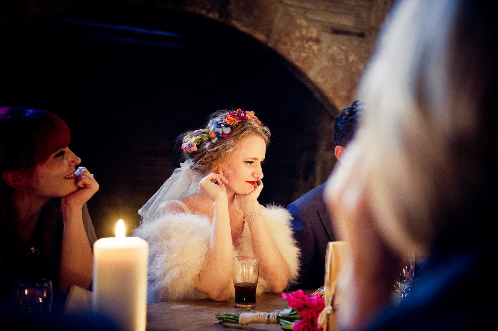 Real barn wedding in Wiltshire, photograph 67 by Janis Ratnieks