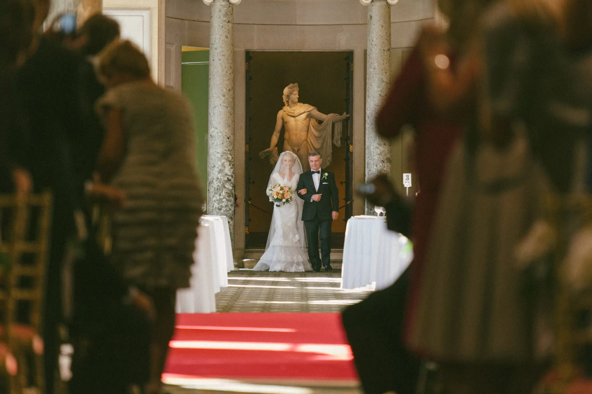 Danny and Shonagh’s Woburn Sculpture Gallery wedding, photograph 47 by Janis Ratnieks
