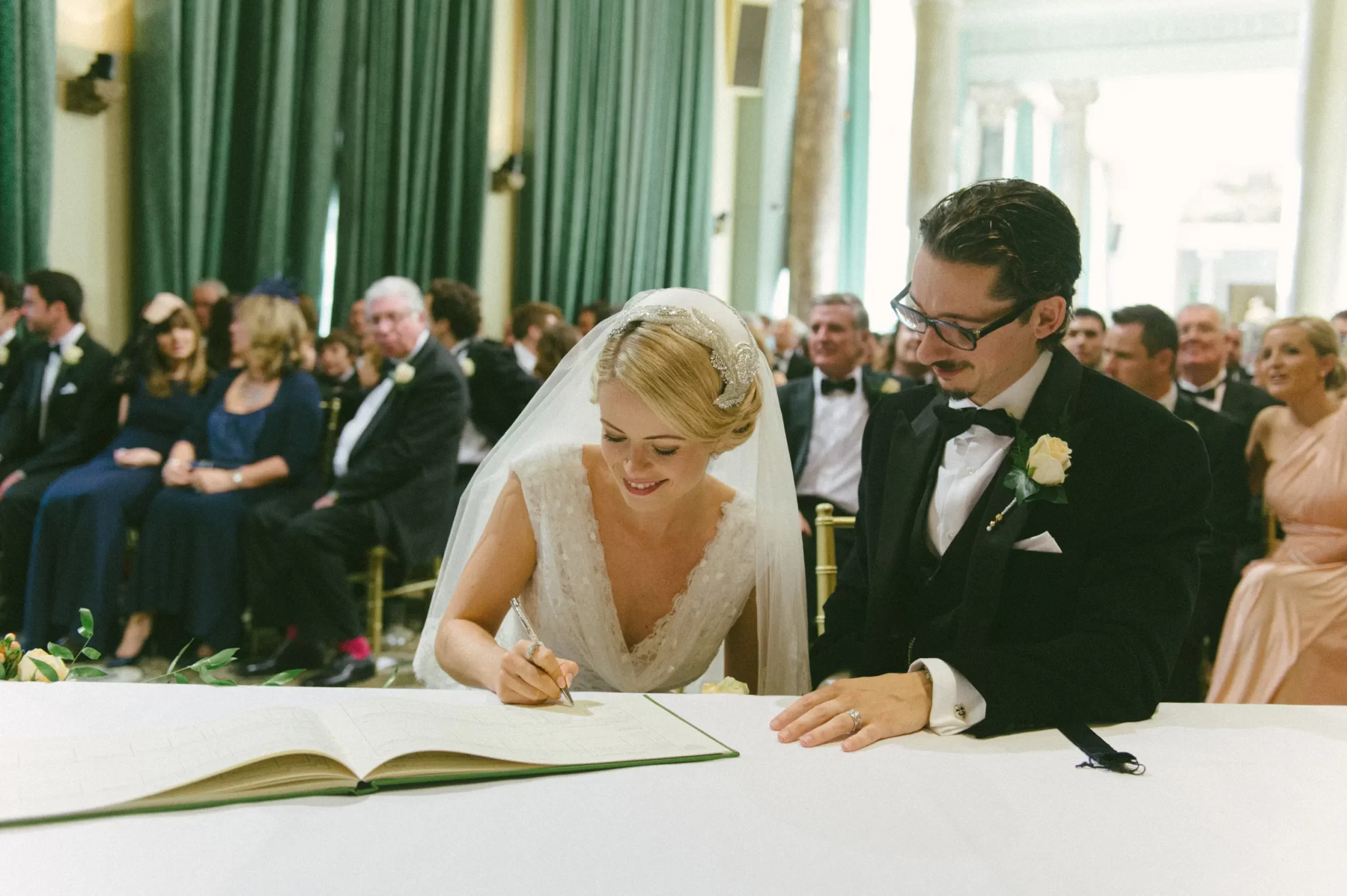 Danny and Shonagh’s Woburn Sculpture Gallery wedding, photograph 61 by Janis Ratnieks