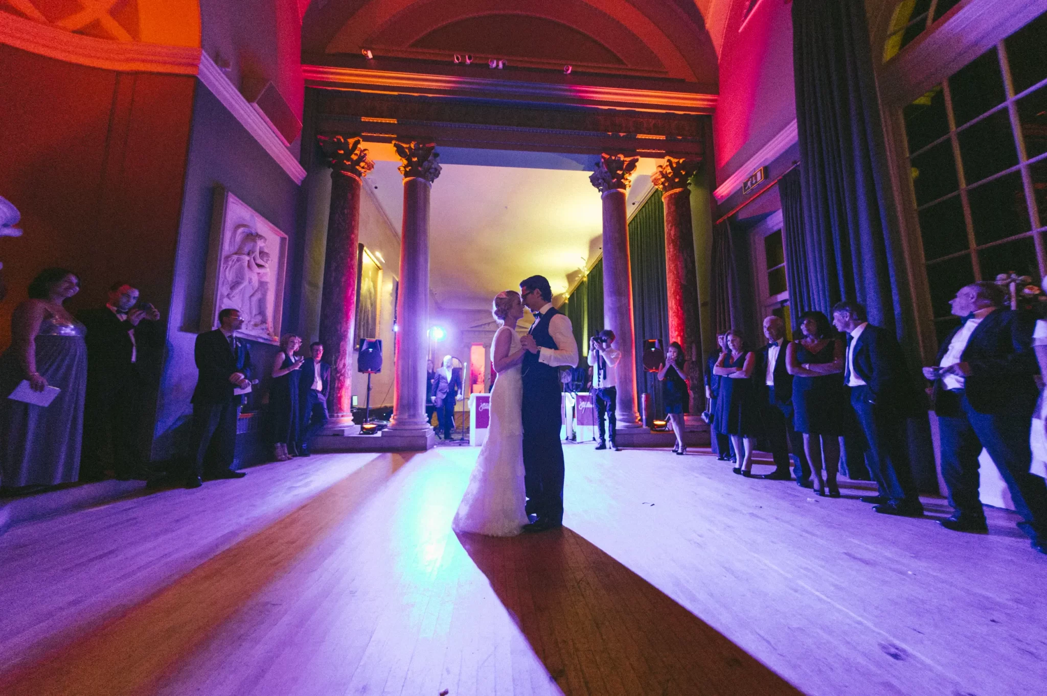 Danny and Shonagh’s Woburn Sculpture Gallery wedding, photograph 115 by Janis Ratnieks