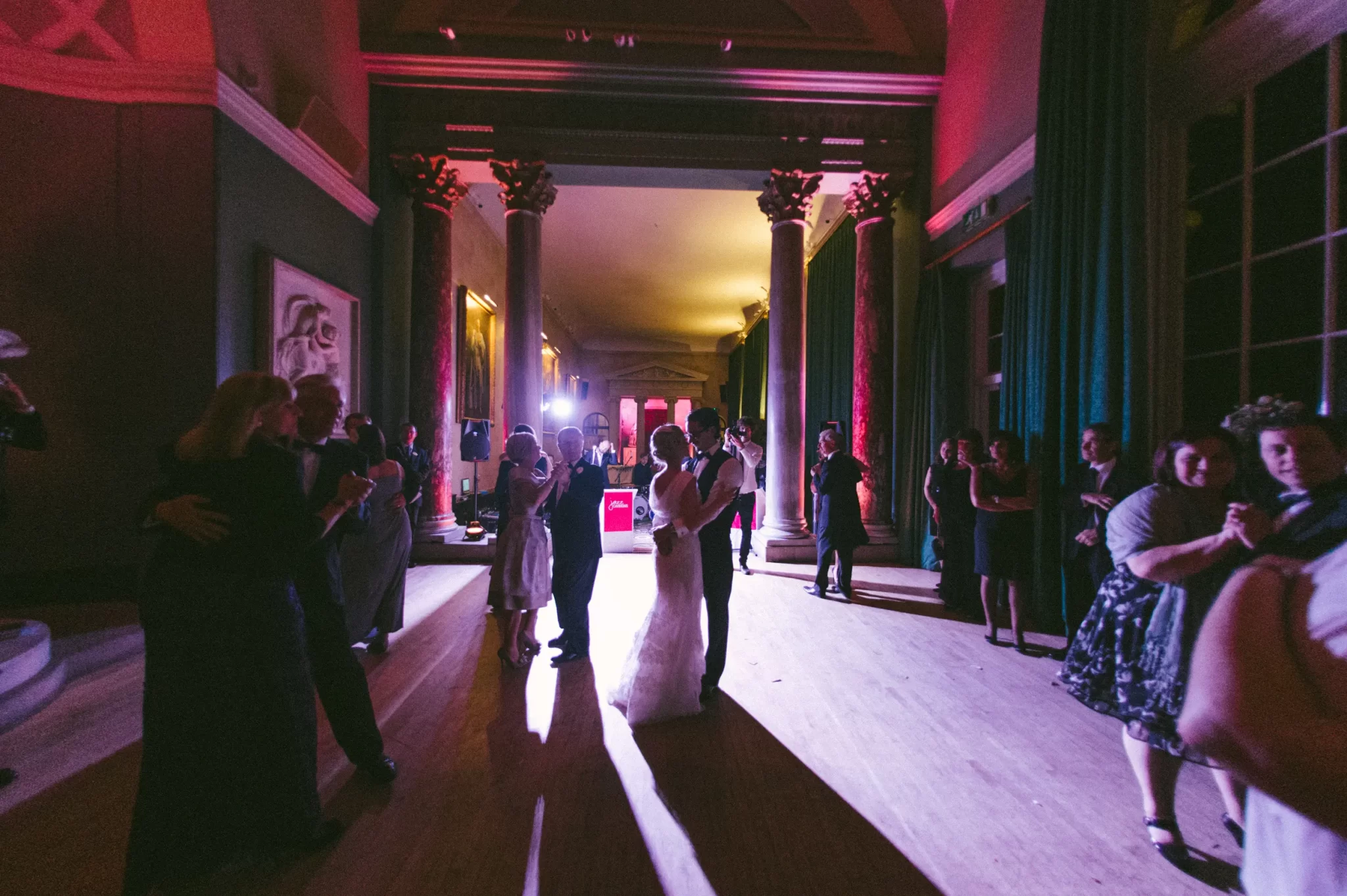 Danny and Shonagh’s Woburn Sculpture Gallery wedding, photograph 116 by Janis Ratnieks