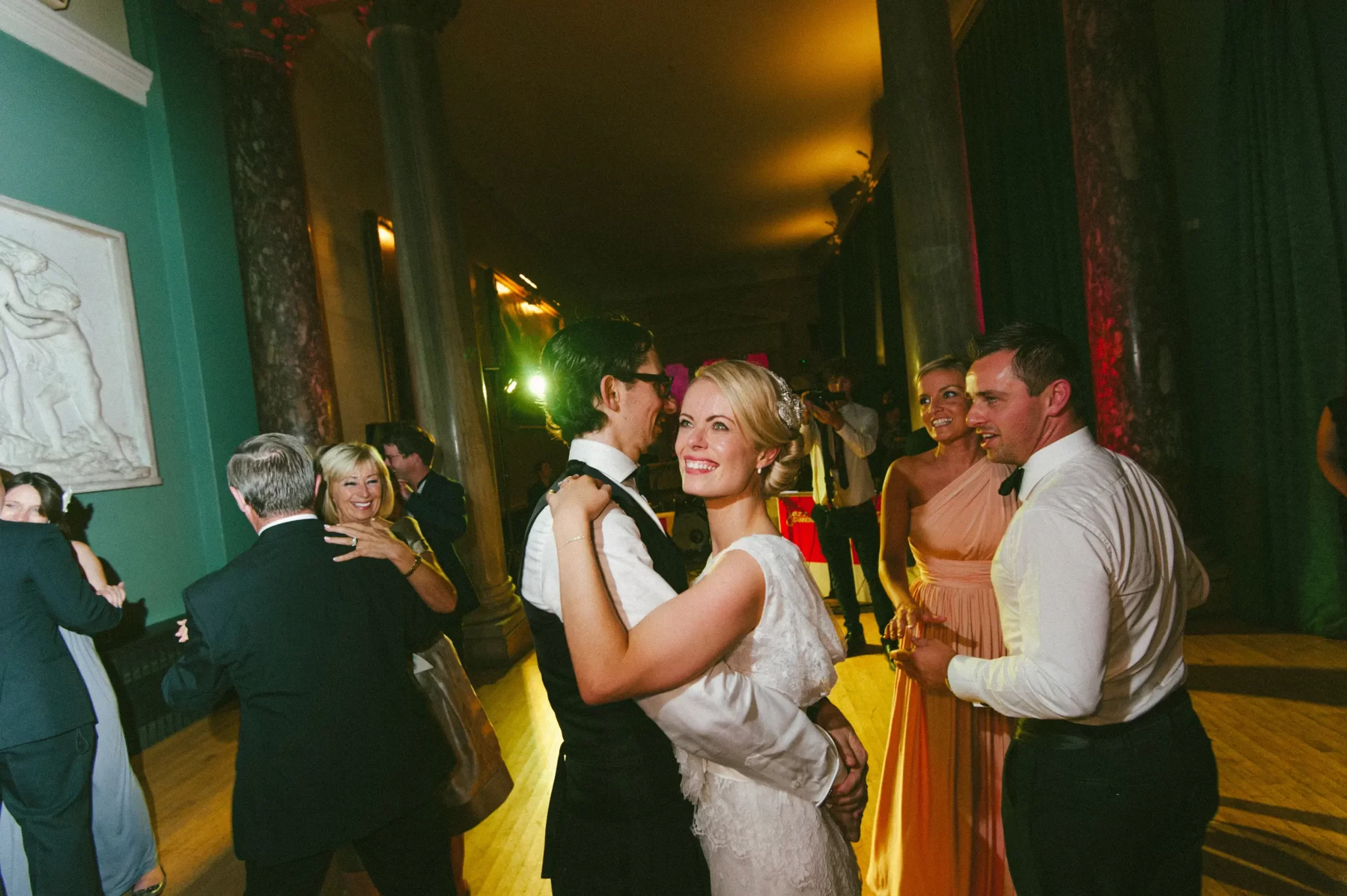 Danny and Shonagh’s Woburn Sculpture Gallery wedding, photograph 117 by Janis Ratnieks