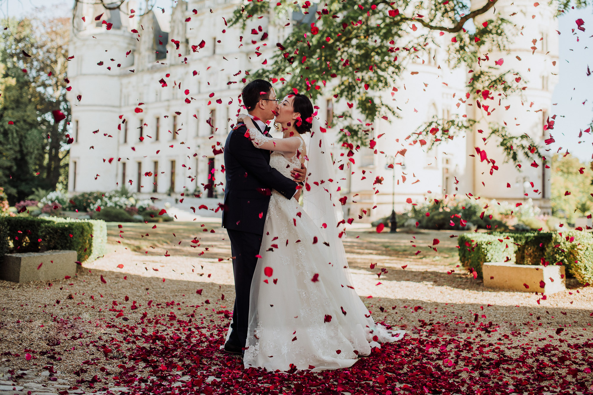 Chateau wedding in France