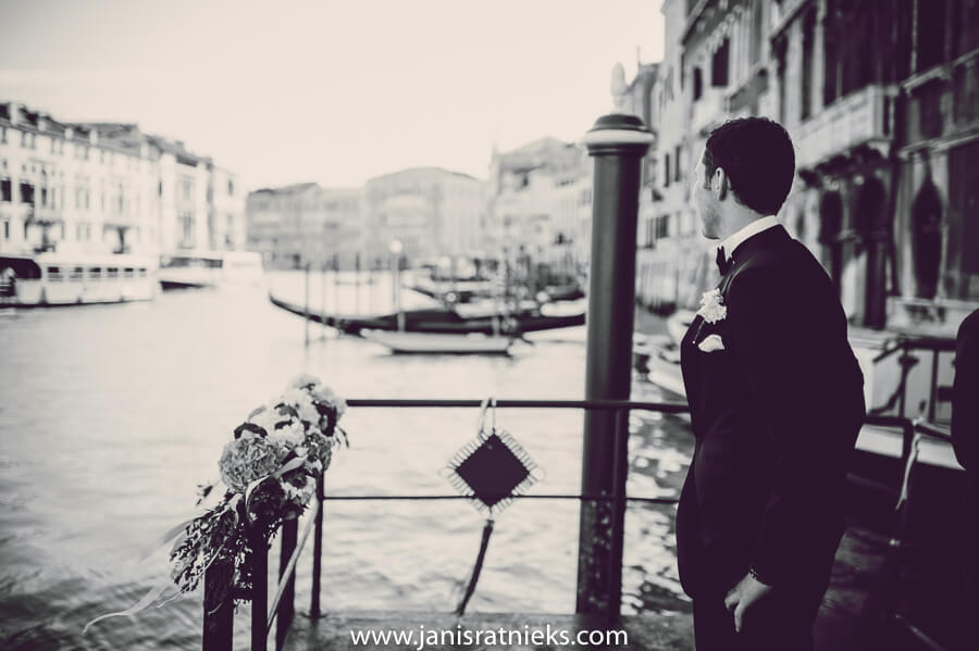 groom in Venice
