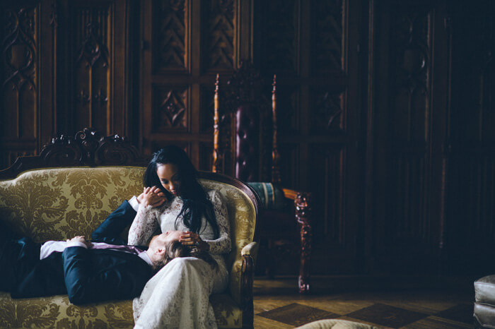 perfect castle wedding in France