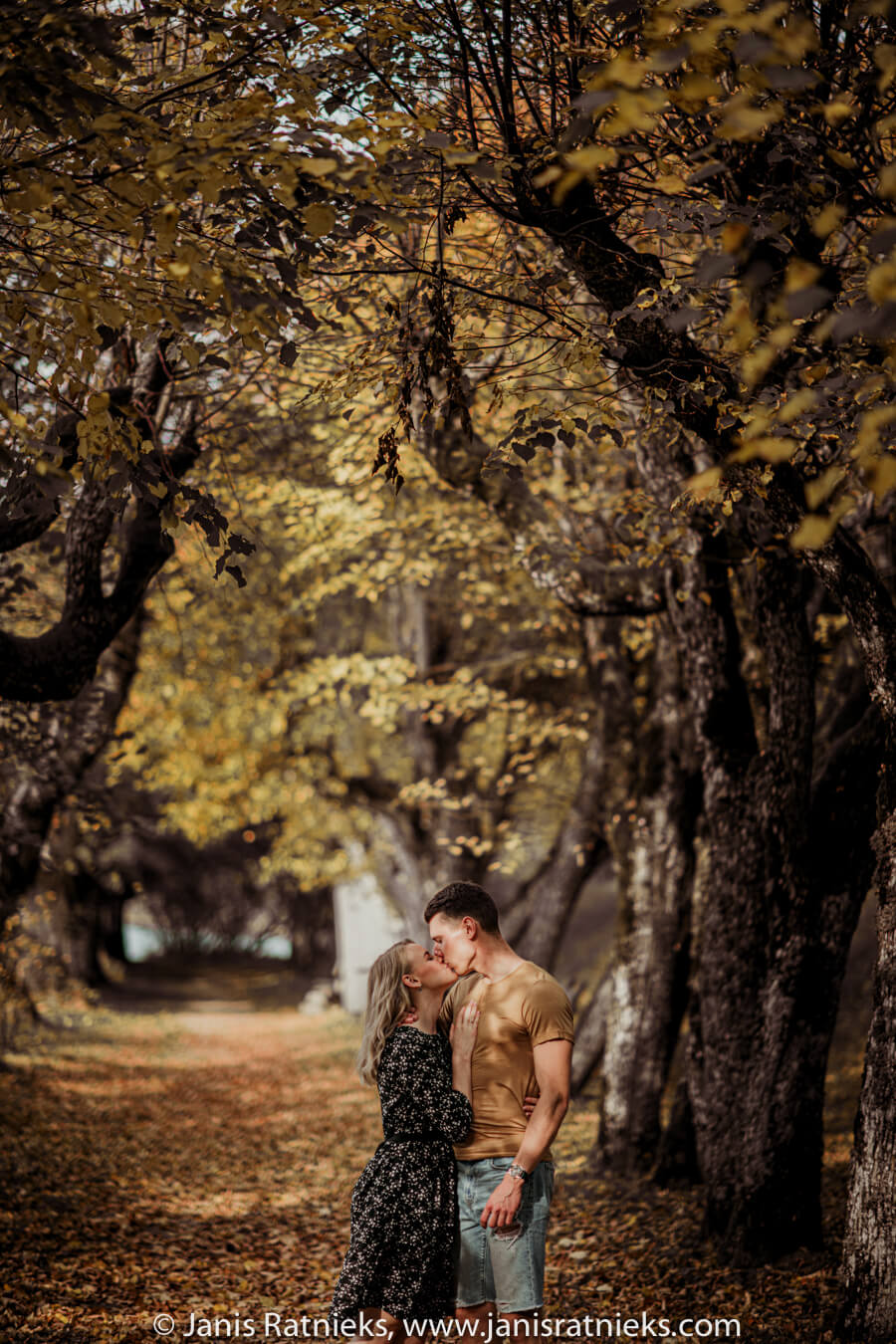 rudens fotosesija