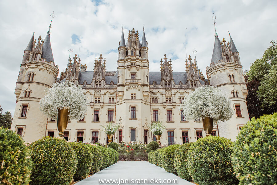 castle wedding in France