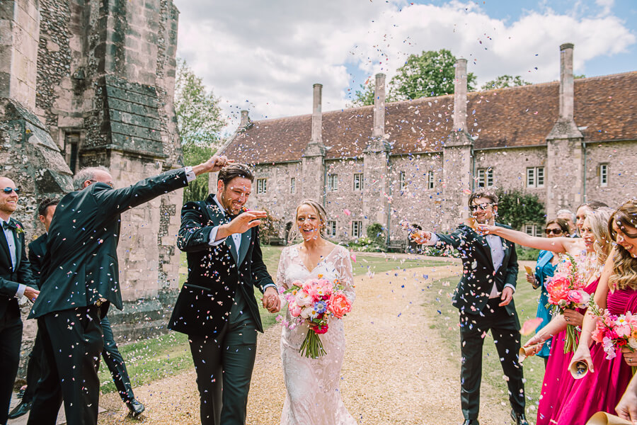 reportage wedding photographer in Hampshire