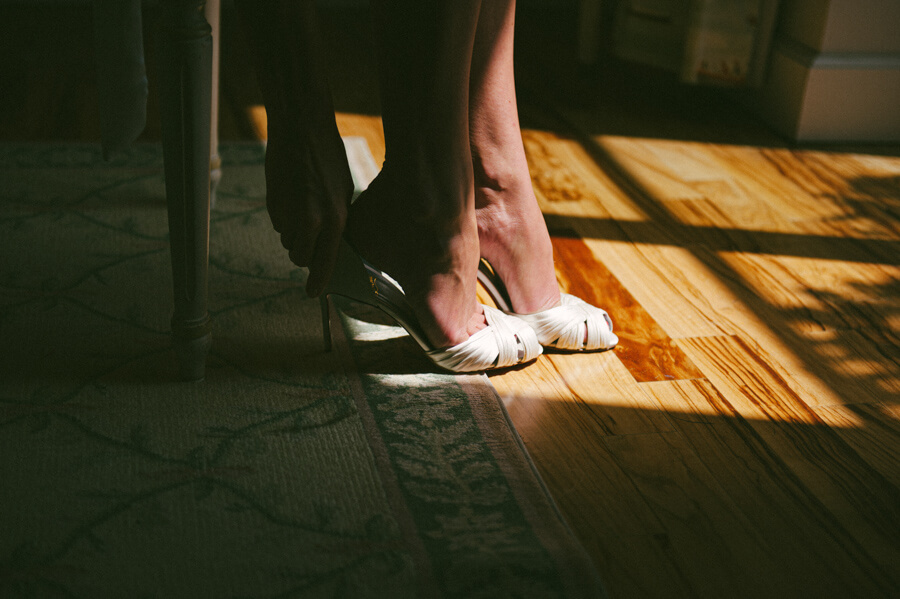 Bridal shoes Hotel Splendido