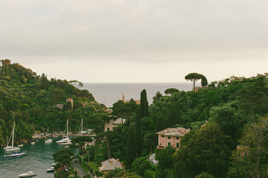 Hotel Splendido a Belmond wedding photo