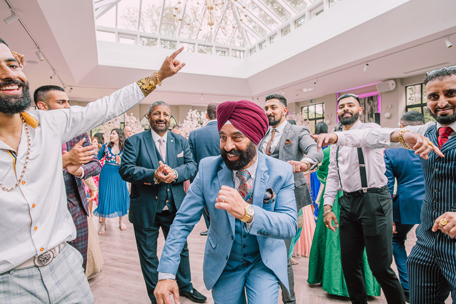 Punjabi Wedding in Woodlands hotel, Leeds, United Kingdom