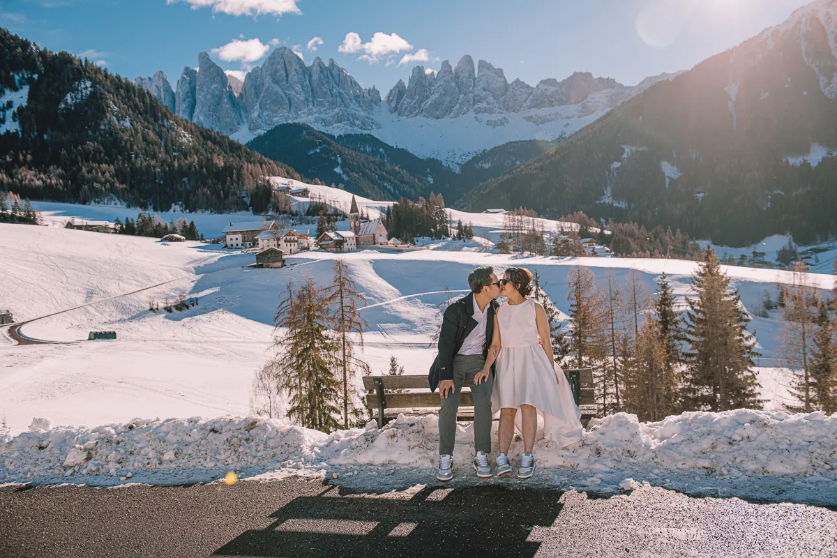 planning winter prewedding photoshoot