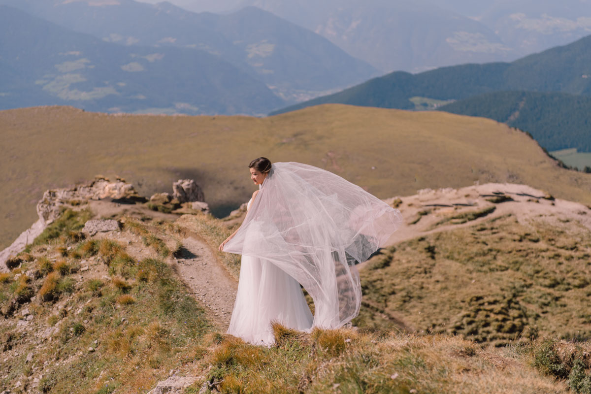 recommended wedding photographer Dolomites