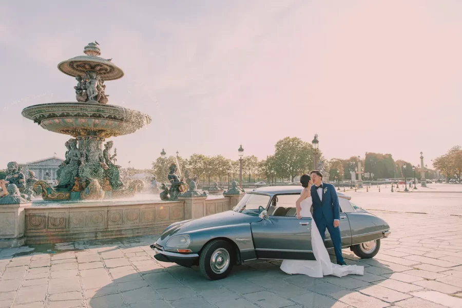Film wedding photographer Paris - Capturing love's timeless beauty