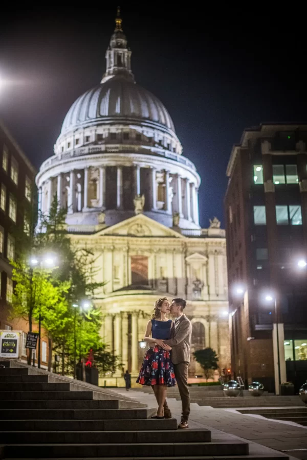 Night shot pre wedding photoshoot with Nikon
