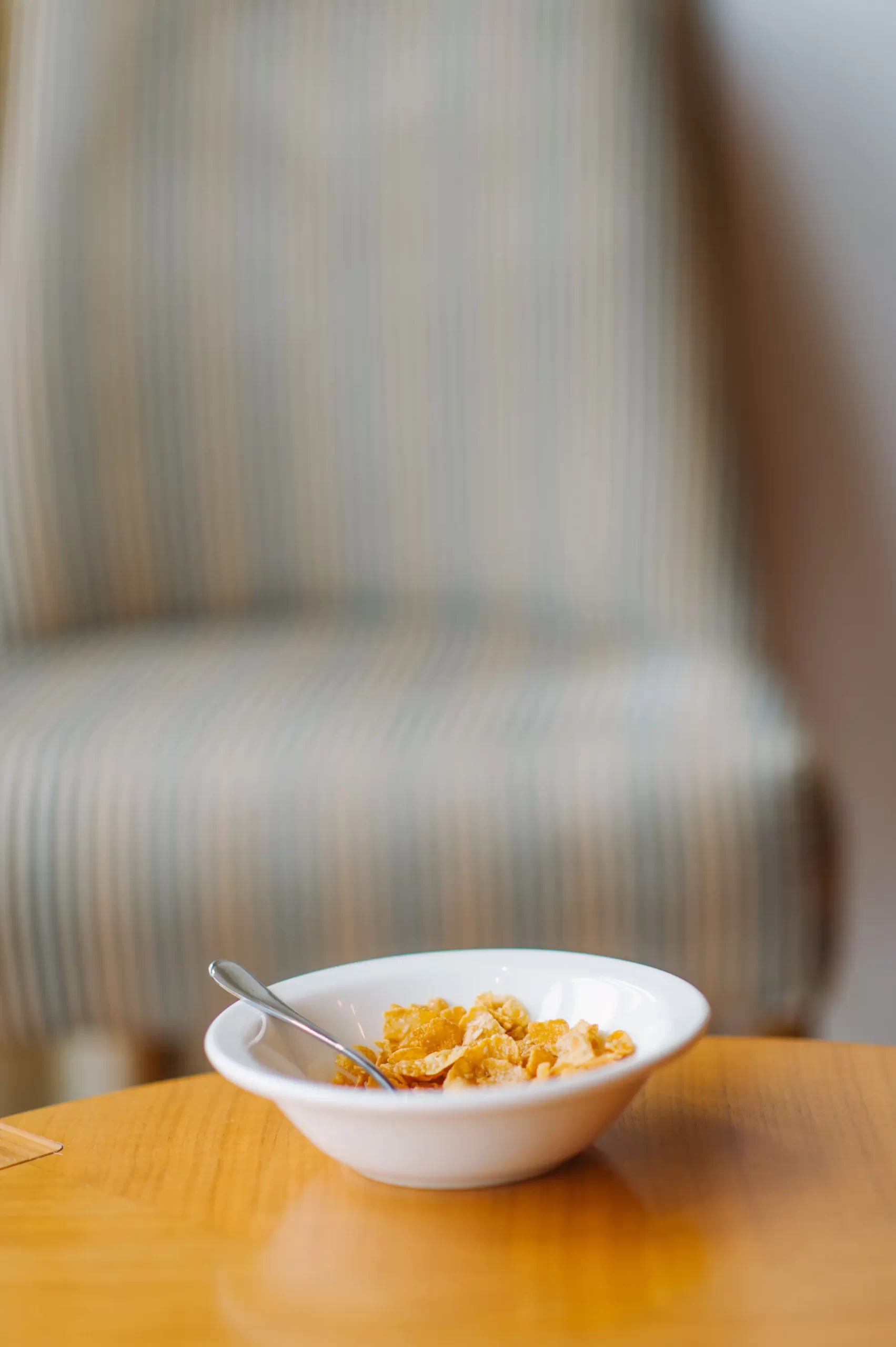 Last Bowl of Freedom Flakes: The groom's final solo breakfast as a bachelor. Tomorrow, it's shared cereal decisions!