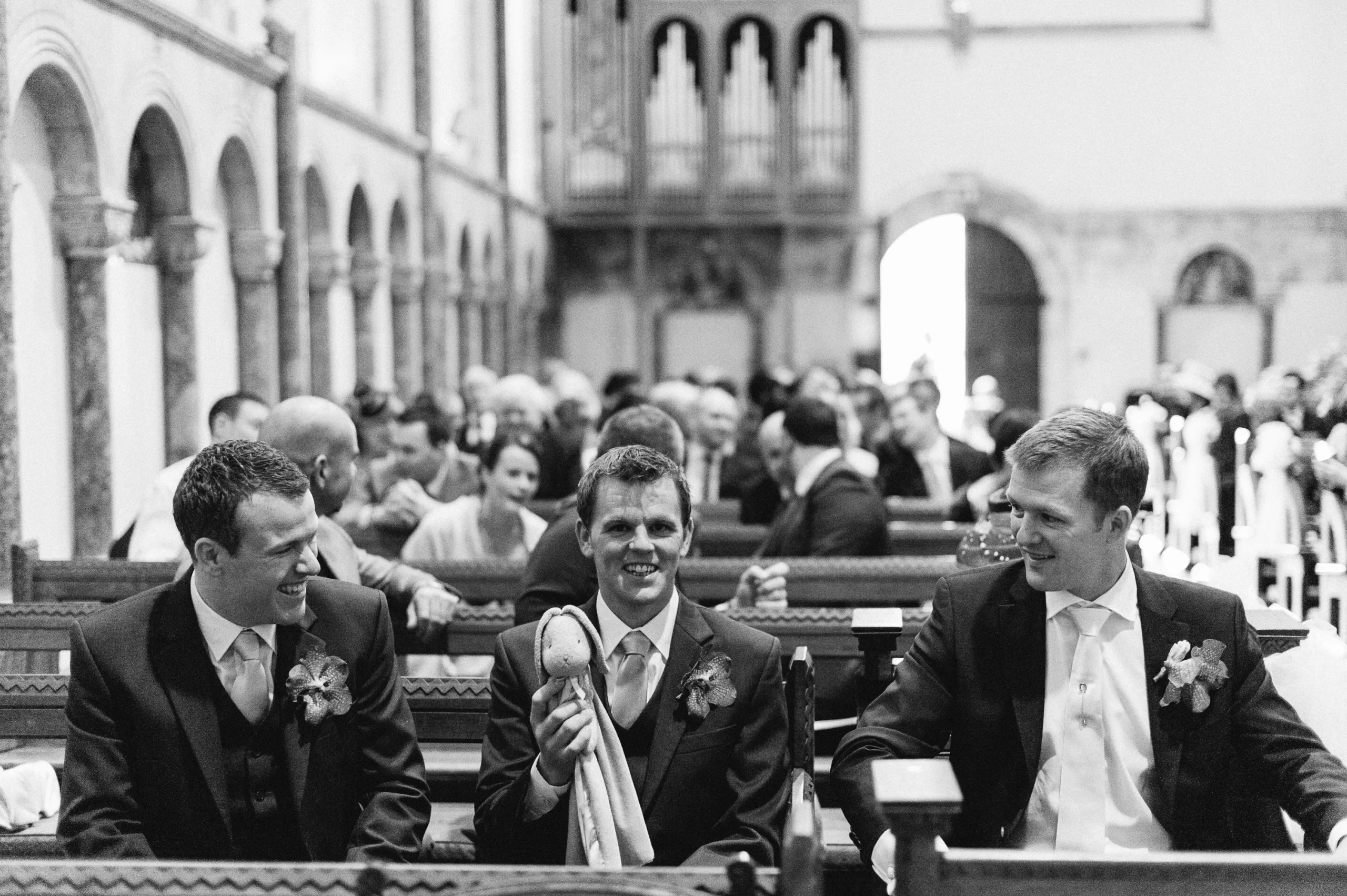 When the best man's favorite toy becomes the real 'ring' leader of the wedding!