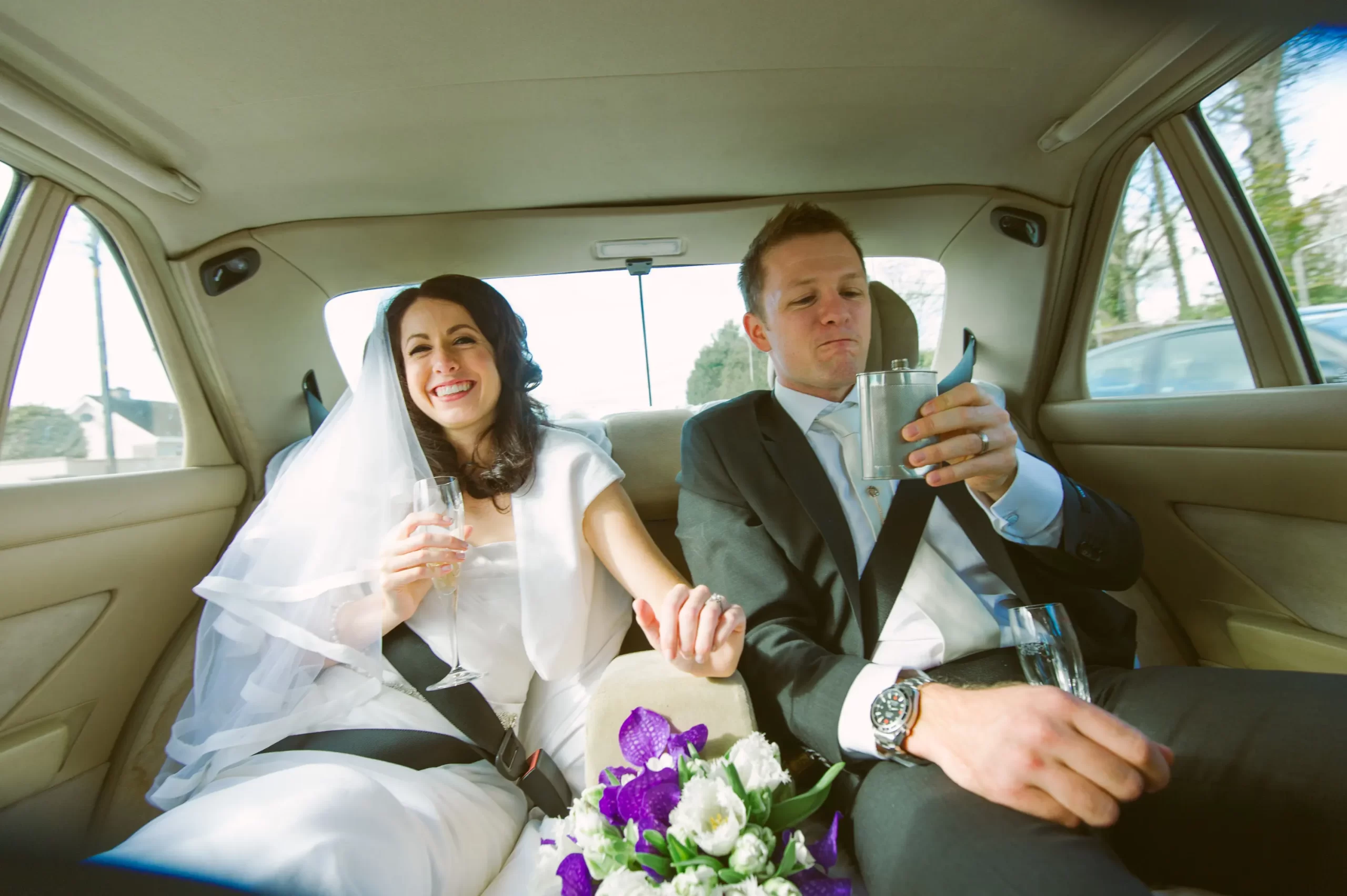 Sipping on courage one shot at a time before striking those picture-perfect poses!