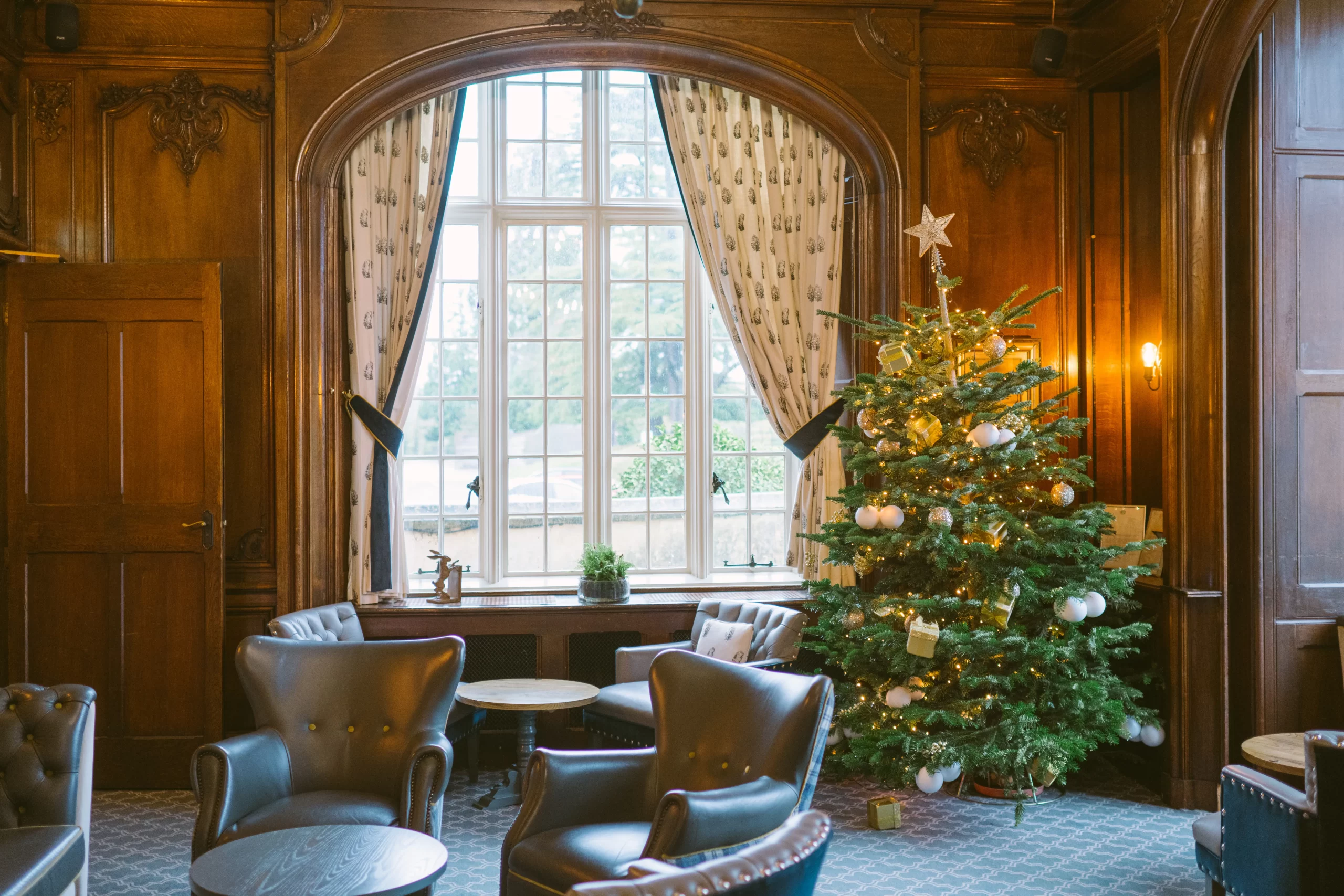Horsley Towers Wedding - Cozy Winter Wedding Venue