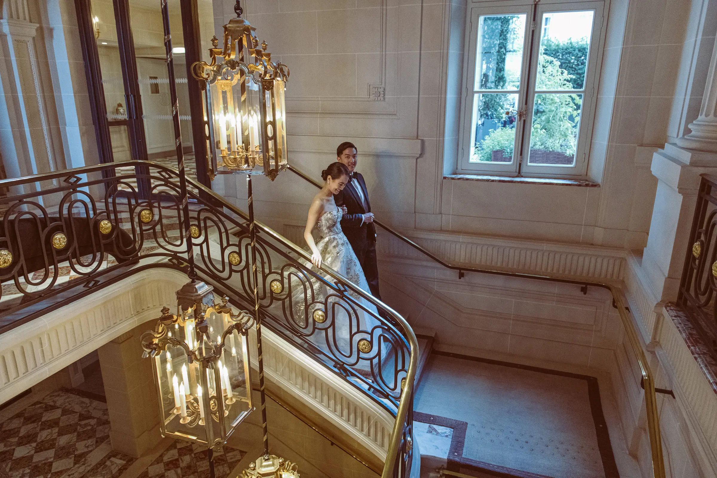 Musee Rodin wedding photographer in Paris