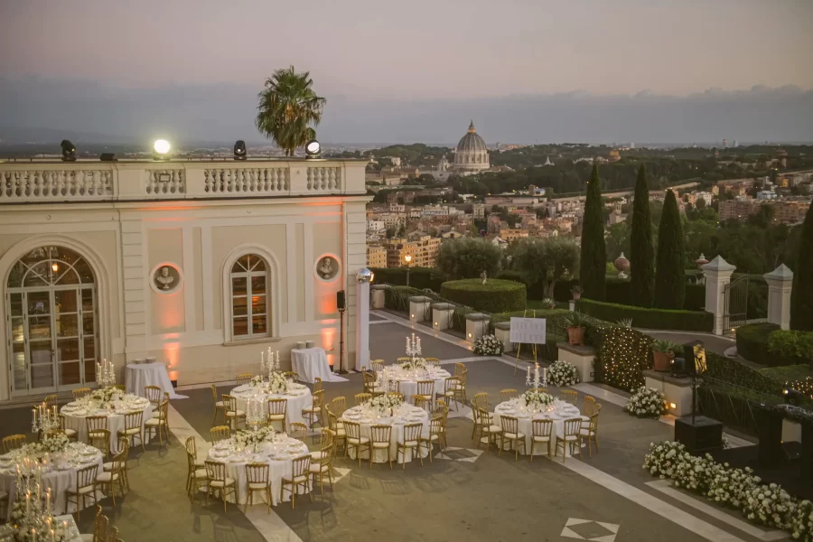 Villa Miani wedding in Rome
