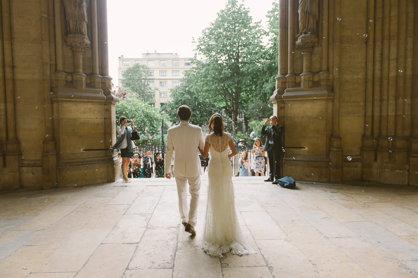 Basilique Sainte-Clotilde Paris wedding photography
